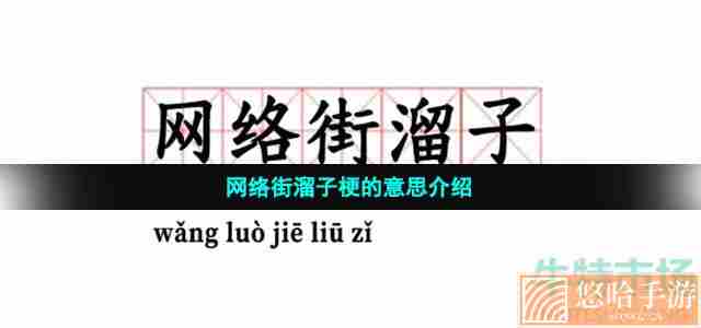 网络街溜子梗的意思介绍